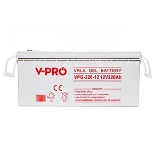 Акумулятор GEL V-PRO Volt Polska 12V 220Ah 6AKUGEL220 фото