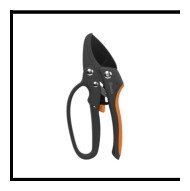 Секатор Bradas V-SERIES (ручка сталева) KT-V1025 фото