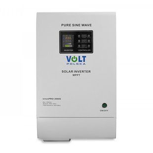 Сонячний інвертор Volt Polska 48/230V (5000/7000W) + 80A MPPT (150V) SINUS PRO 7000 S SINUS-PRO-7000-S фото