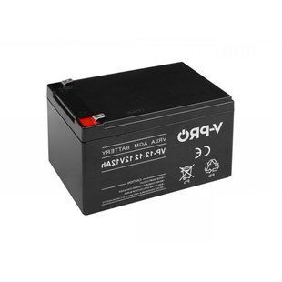 Акумулятор AGM Volt Polska 12V 12Ah 6AKUXAG012 фото
