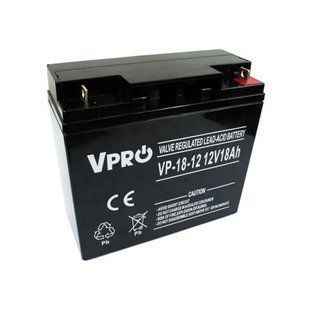 Акумулятор AGM Volt Polska 12V 18Ah 6AKUXAG018 фото