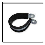 Хомут гумоармований Bradas RUBBER CLAMPS 20мм/15мм RC1520 фото