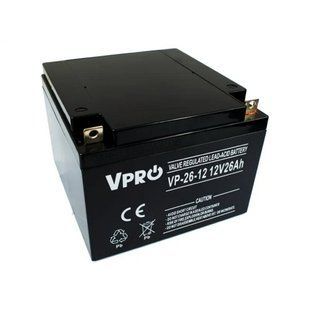 Акумулятор AGM Volt Polska 12V 26Ah 6AKUXAG026 фото
