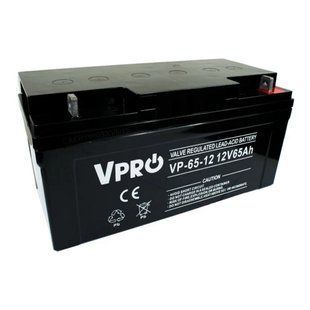 Акумулятор AGM Volt Polska 12V 65Ah 6AKUXAG065 фото