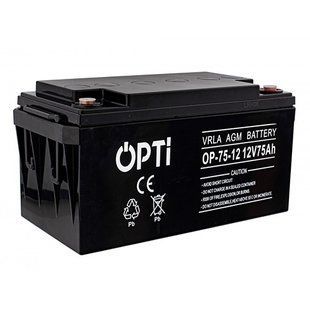 Акумулятор AGM Volt Polska 12V 75Ah 6AKUXAG075 фото