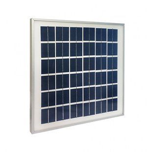 Сонячна панель 18V-10W Volt Polska POLI 300х300х17мм. (кабель 300см.) PVPOL010W (SILVER) PVPOL010W-SILVER фото