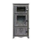 Камин с духовкой Eforisi PRO-2 10 13.3 кВт Черный EFORISI-PRO-2-10-CHORNYY фото