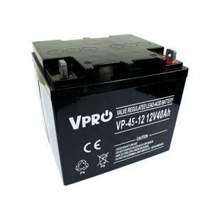 Акумулятор AGM OPTI Volt Polska 12V 45Ah 6AKUV045AG фото