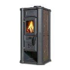 Каминная печь Tim Sistem DIANA ECO metal BROWN 10 кВт TIM-SISTEM-DIANA-ECO-METAL-BROWN фото