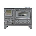 Камин-печь з плитою та духовкою Eforisi EFS-14 8.6 кВт Черный EFORISI-EFS-14-CHORNYY фото