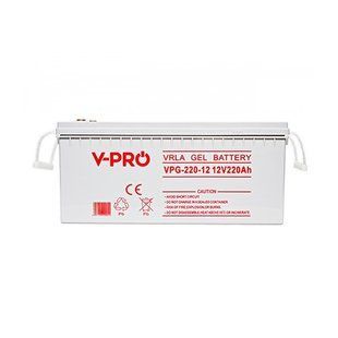 Акумулятор V-PRO SOLAR Volt Polska 12V 220Ah 6AKXDEEP22 фото